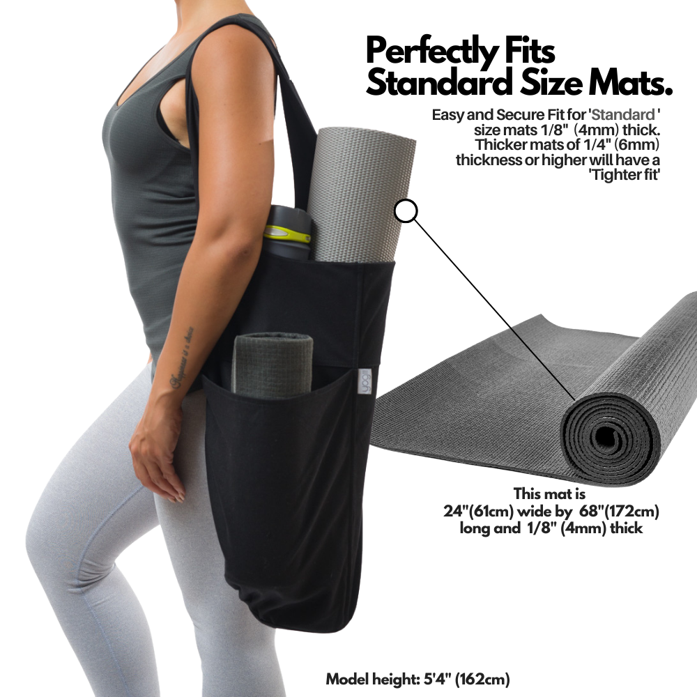 Big Yoga Bag - Yoga Mat Bag for Large Yoga Mats 